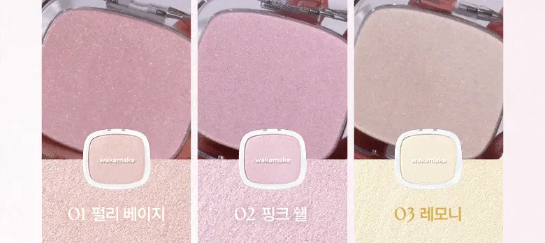 [NEW]웨이크메이크 쉬어 브리즈 하이라이터 5g 3COLOR 상세페이지 3